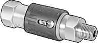 Tamper Resistant Inline Air Regulator, 1/4NPT